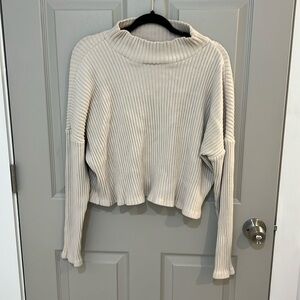 Kittenish Mock-Neck Sweater